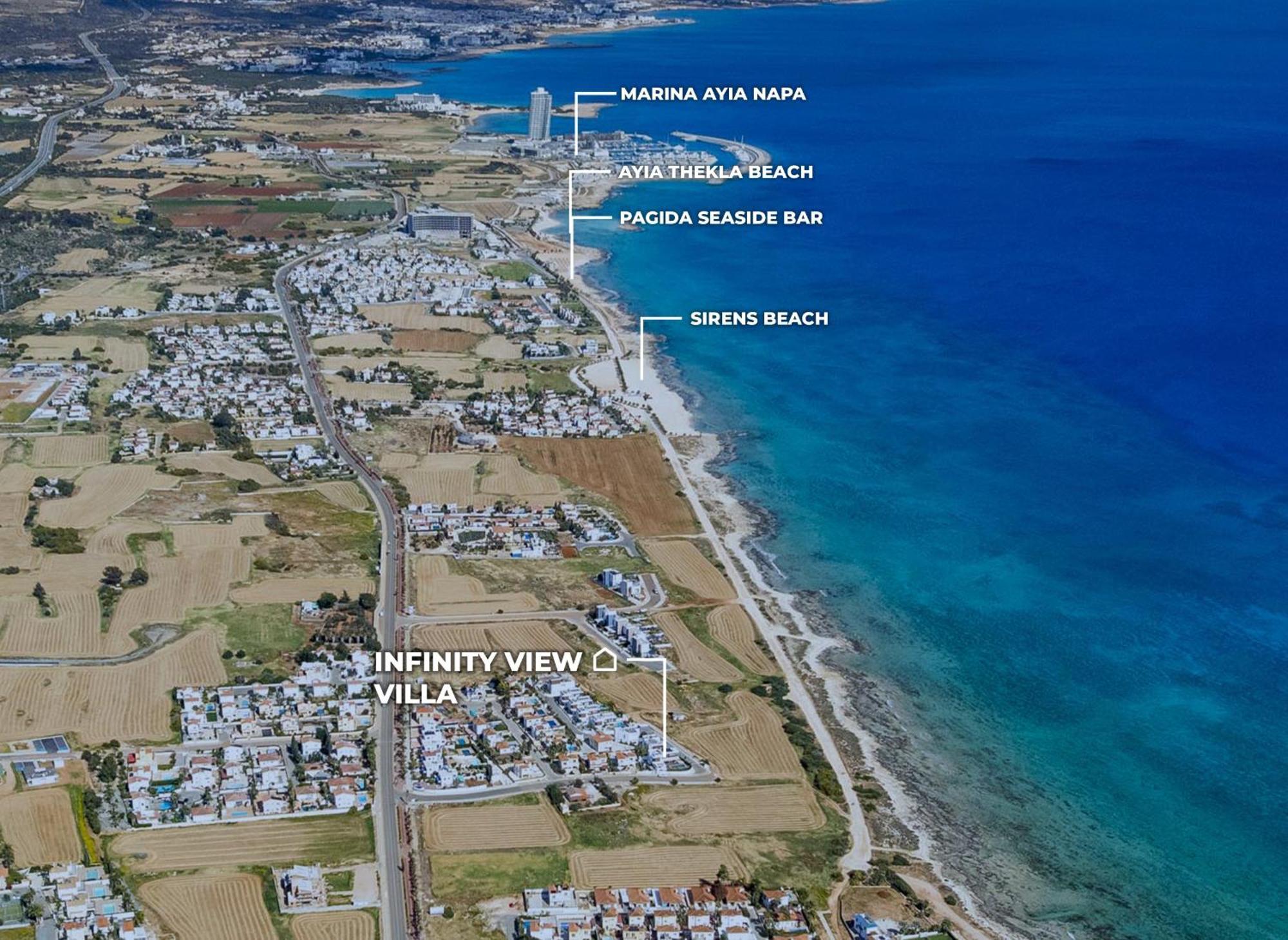 Infinity View Villa Agia Napa Exterior foto